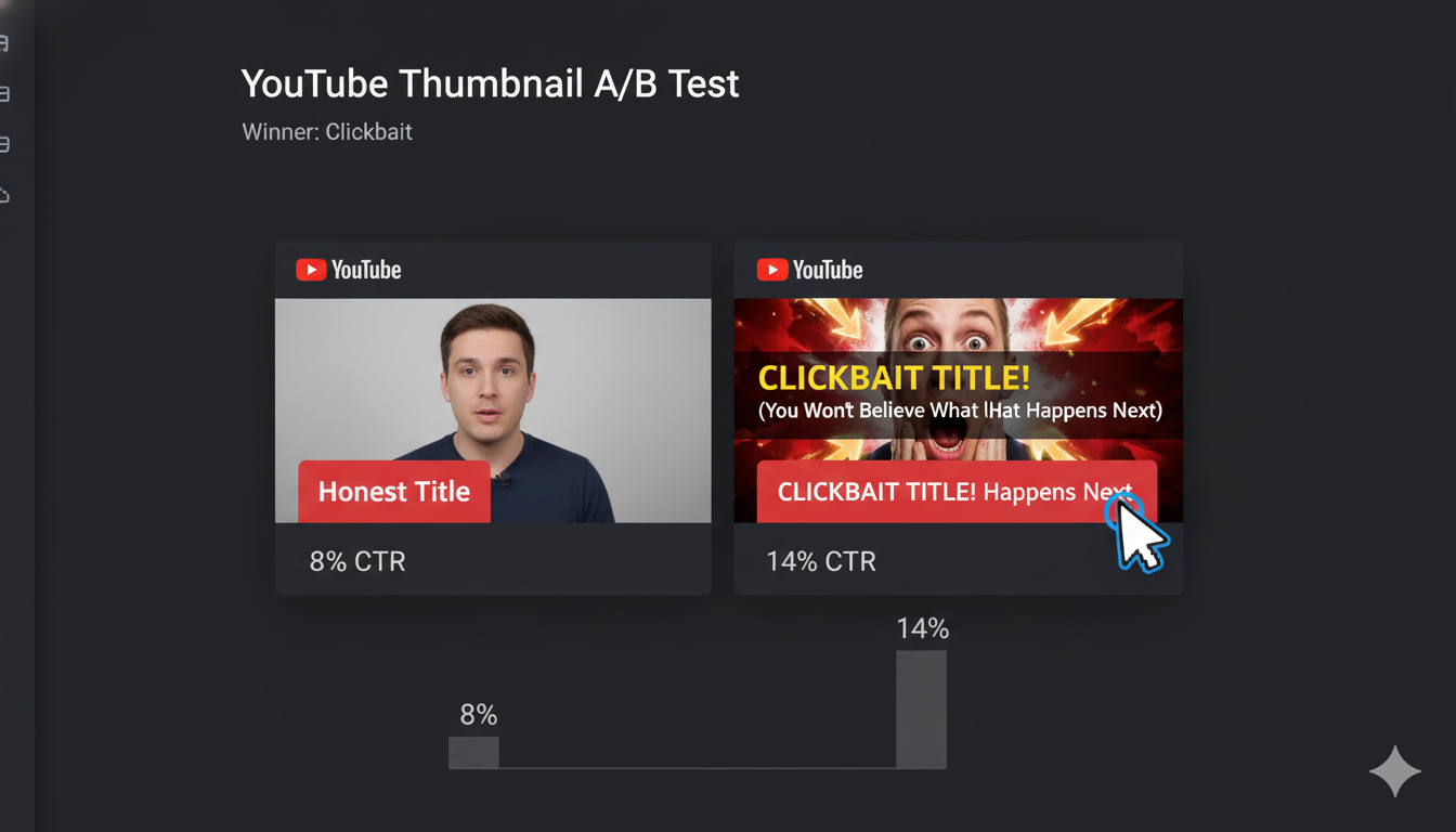 Titel und Thumbnails CTR